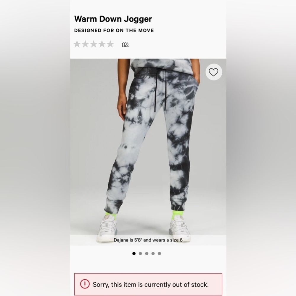 Lululemon Warm Down Jogger
DESIGNED FOR ON THE MOVE